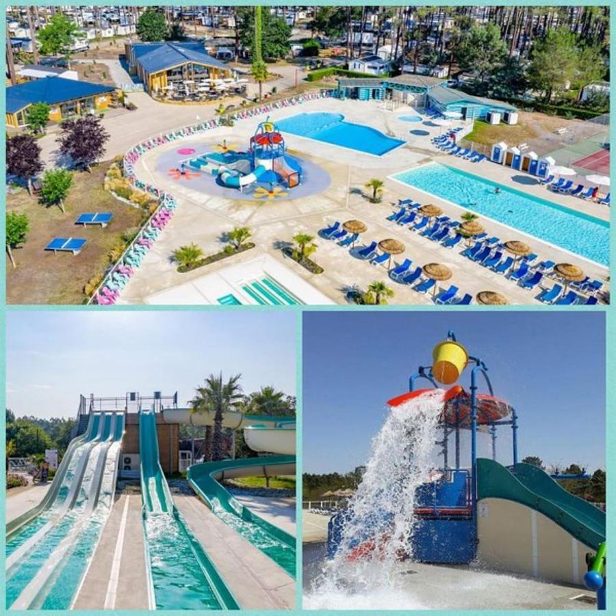 Sbvacances Tout Confort 2Ch Et 1Sdb, Environnement Calme Et Verdoyant Dans Camping 4 Etoiles Saint-Julien-en-Born Zewnętrze zdjęcie