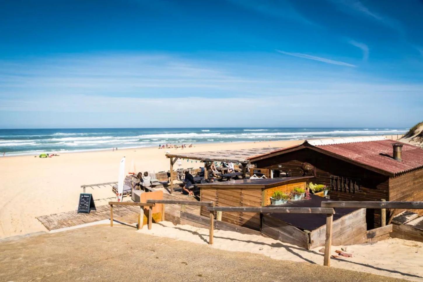 Sbvacances Tout Confort 2Ch Et 1Sdb, Environnement Calme Et Verdoyant Dans Camping 4 Etoiles Saint-Julien-en-Born Zewnętrze zdjęcie